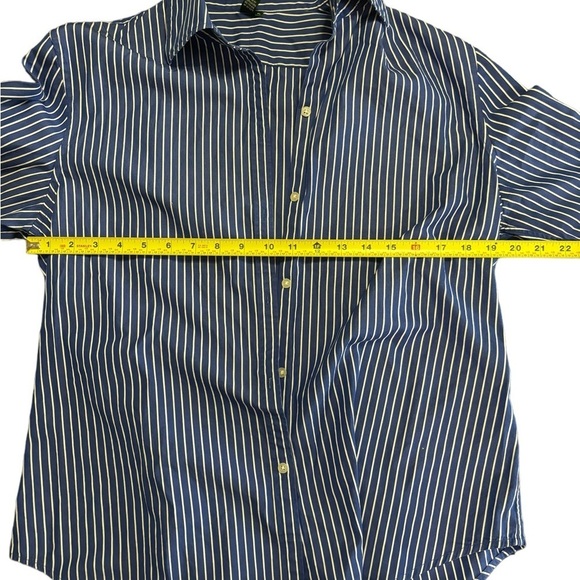 LAUREN RALPH LAUREN Blue stripes size XL - Picture 9 of 10